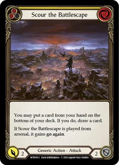 Scour the Battlescape (Yellow) 1st Edition WTR195