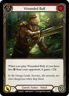 Wounded Bull (Red) 1st Edition WTR200