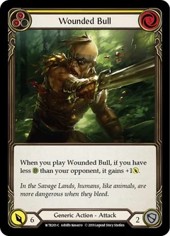 Wounded Bull (Yellow) Unlimited WTR201
