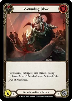 Wounding Blow (Red) 1st Edition WTR203