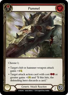 Pummel (Red) 1st Edition WTR206
