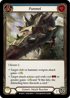 Pummel (Blue) 1st Edition WTR208