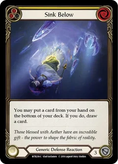 Sink Below (Yellow) Unlimited WTR216
