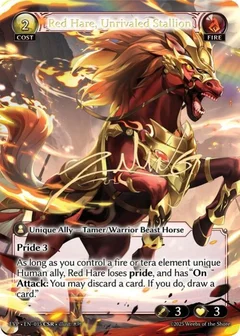 Red Hare, Unrivaled Stallion 015