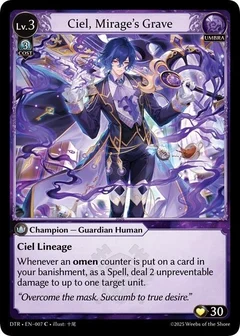 Ciel, Mirage's Grave 007