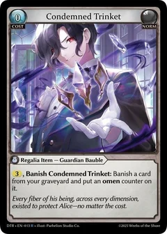 Condemned Trinket 013