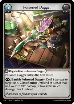 Poisoned Dagger 017