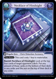 Necklace of Hindsight 034