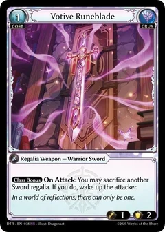 Votive Runeblade 038
