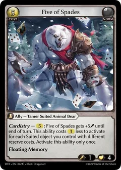 Five of Spades 062