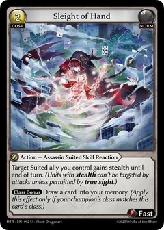Sleight of Hand 092