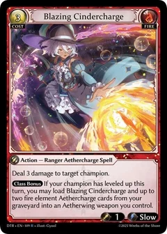 Blazing Cindercharge 109