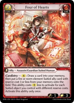 Four of Hearts 120