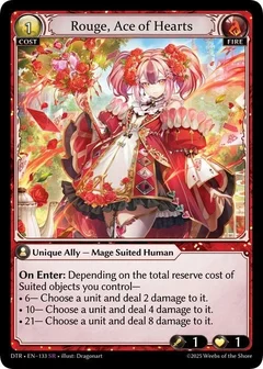 Rouge, Ace of Hearts 133