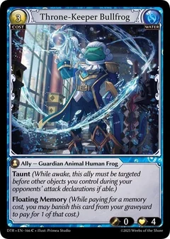 Throne-Keeper Bullfrog 166