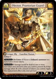 Hector, Praetorian Guard 201