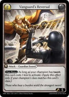 Vanguard's Reversal 210