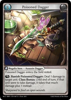 Poisoned Dagger 007