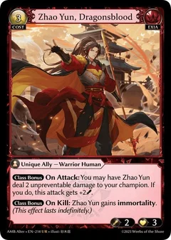 Zhao Yun, Dragonsblood 214