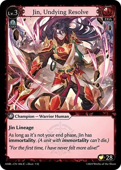 Jin, Undying Resolve 006