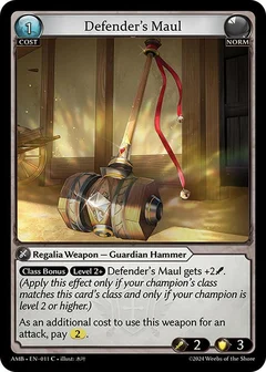 Defender's Maul 011