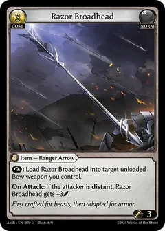 Razor Broadhead 070