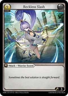 Reckless Slash 071