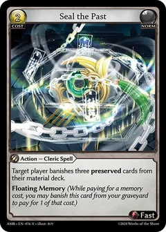 Seal the Past 076