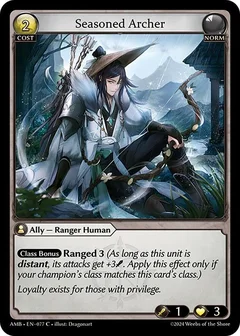 Seasoned Archer 077