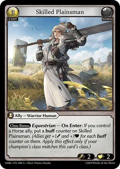 Skilled Plainsman 080
