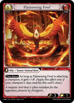 Flamewing Fowl 103