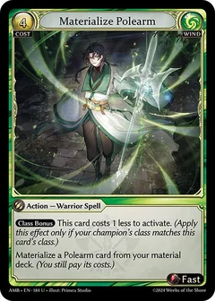 Materialize Polearm 184