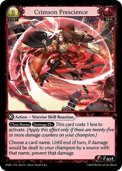 Crimson Prescience 204