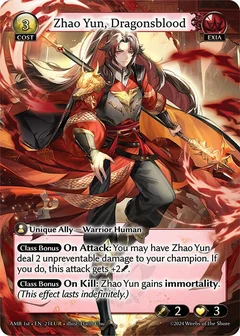 Zhao Yun, Dragonsblood 214