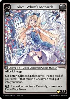 Alice, Whim's Monarch 003