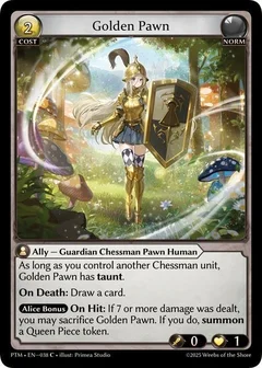 Golden Pawn (Curio Foil) 038