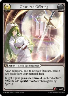 Obscured Offering (Curio Foil) 053