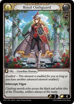 Royal Oathguard (Curio Foil) 063