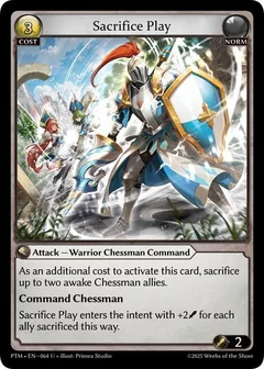 Sacrifice Play (Curio Foil) 064