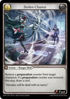 Stolen Chance (Curio Foil) 067