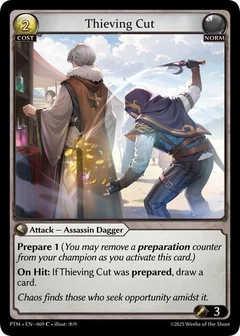 Thieving Cut (Curio Foil) 069