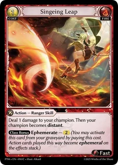 Singeing Leap (Curio Foil) 098
