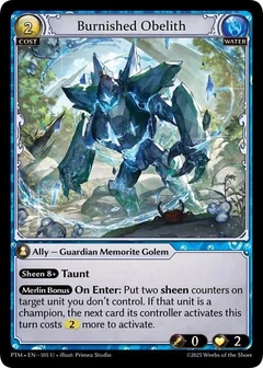 Burnished Obelith (Curio Foil) 105