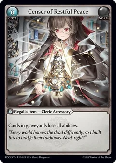 Censer of Restful Peace 021