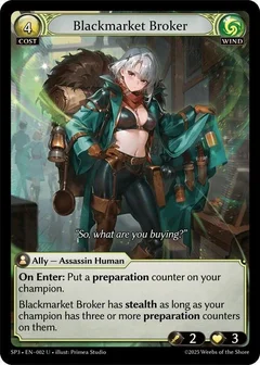 Blackmarket Broker 002