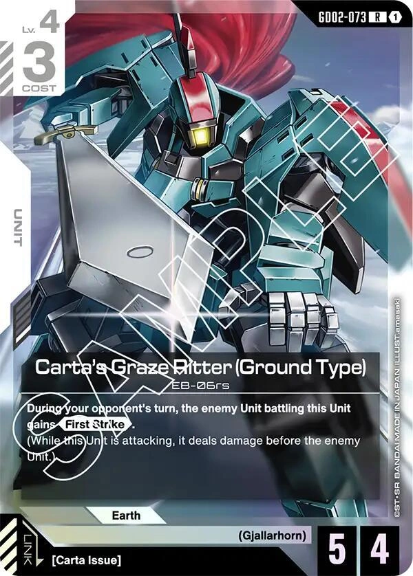 Carta's Graze Ritter (Ground Type) Holofoil