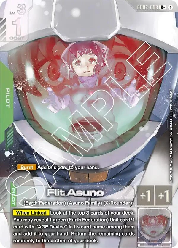 Flit Asuno (R+) Holofoil