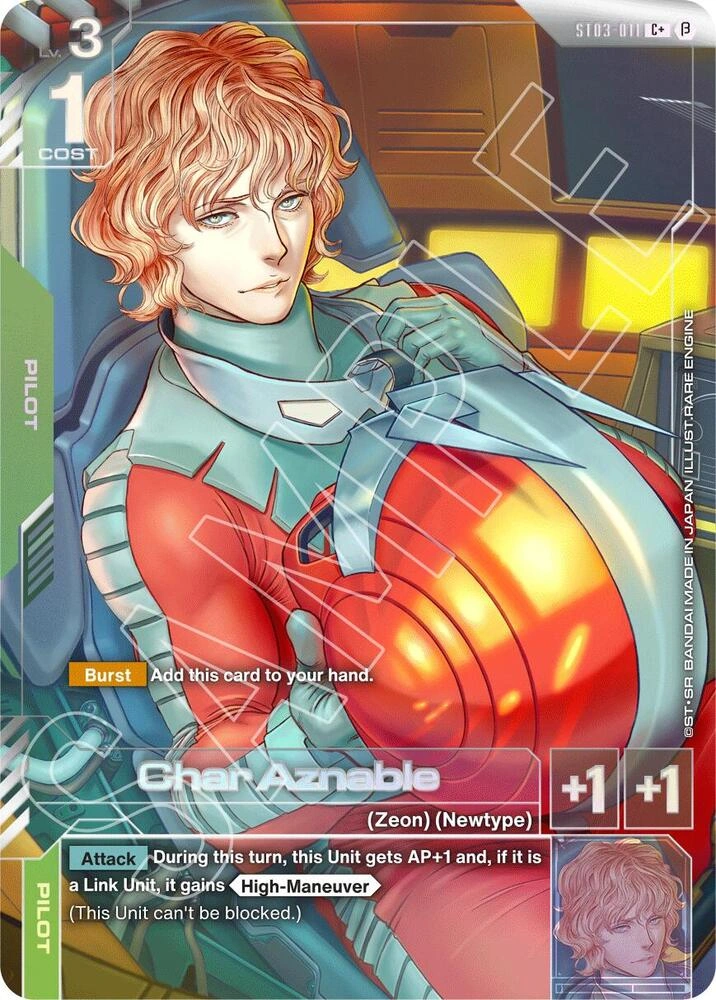 Char Aznable (C+) Holofoil