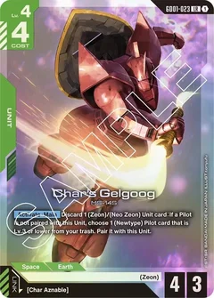 Char's Gelgoog Holofoil GD01-023