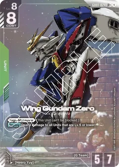 Wing Gundam Zero (LR+) Holofoil GD01-024